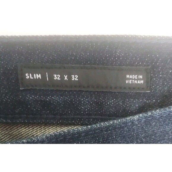 Pacsun Comfort Stretch Men’s Size 32x32 Blue Denim Slim Fit Straight Leg Jeans - Picture 5 of 7